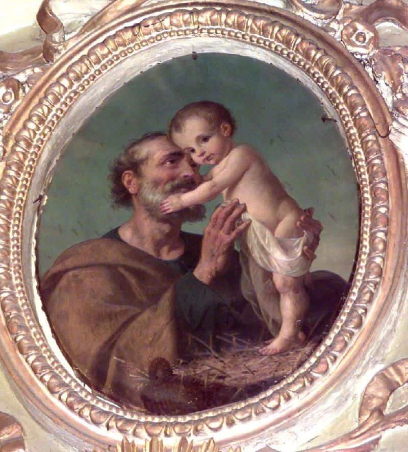 San Giuseppe con Gesù Bambino